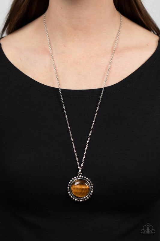 Sonoran Summer Brown Necklace - Jewelry by Bretta