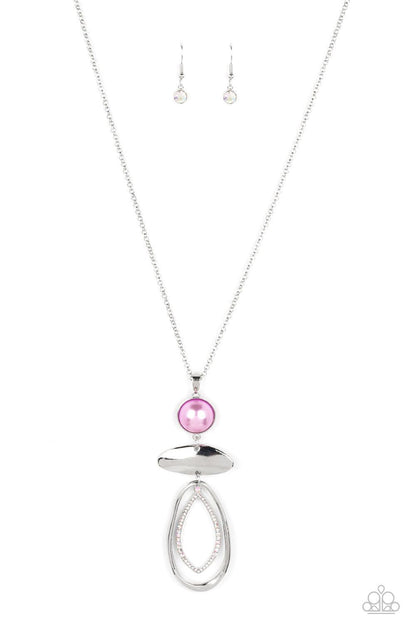 Modern Day Demure Purple Necklace - Jewelry by Bretta