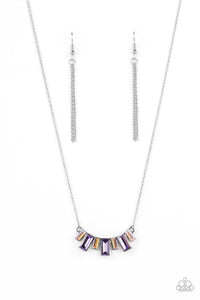Hype Girl Glamour Purple Necklace - Jewelry by Bretta