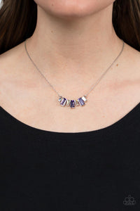 Hype Girl Glamour Purple Necklace - Jewelry by Bretta