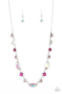 Irresistible HEIR-idescence Pink Necklace - Jewelry by Bretta