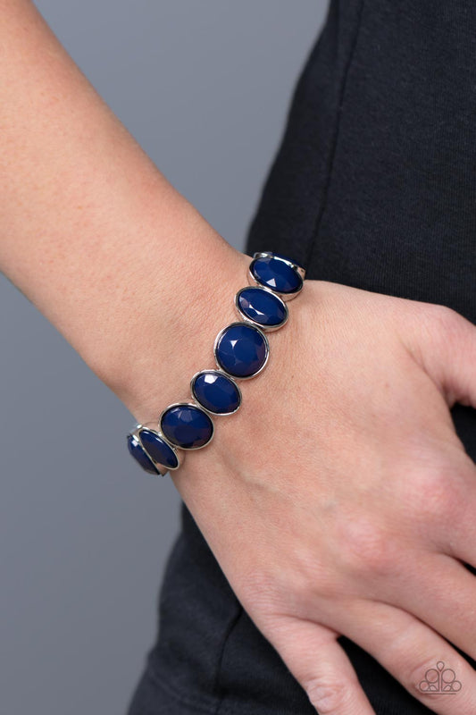 Whimsical Glow Blue Bracelet - Jewelry by Bretta