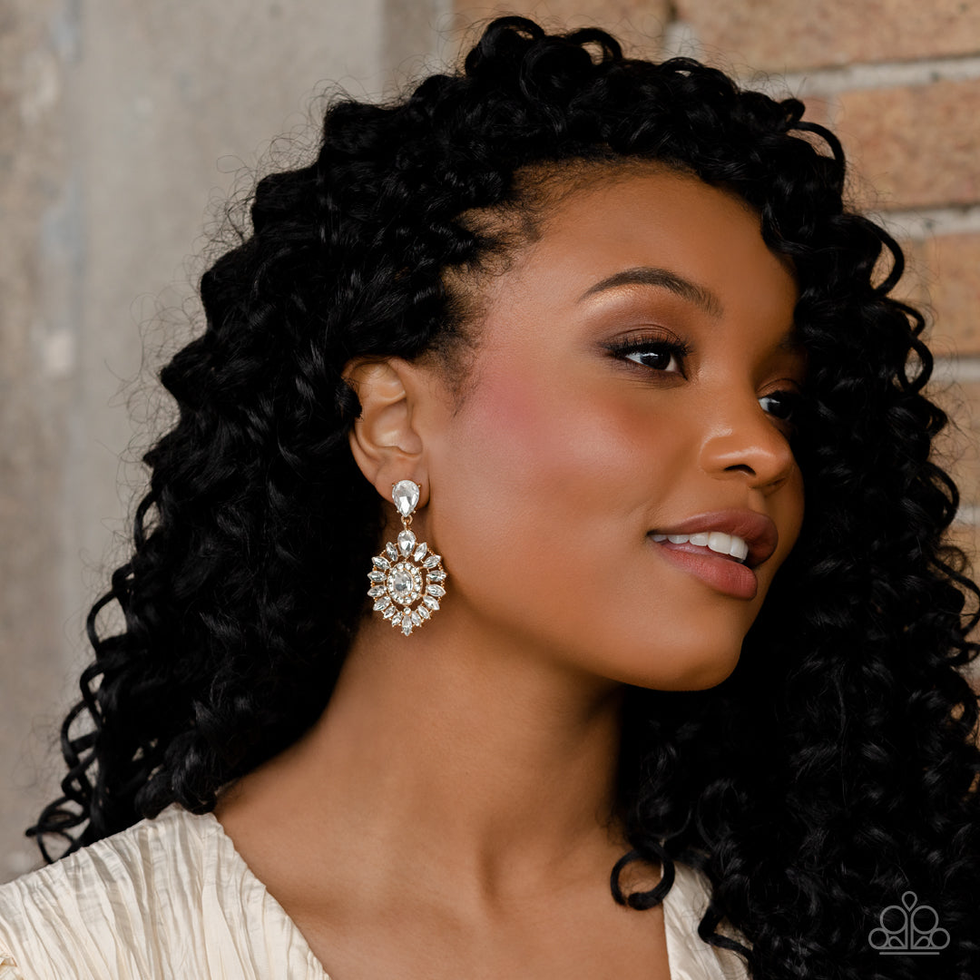 My Good LUXE Charm  Gold Earrings  - Jewelry by Bretta