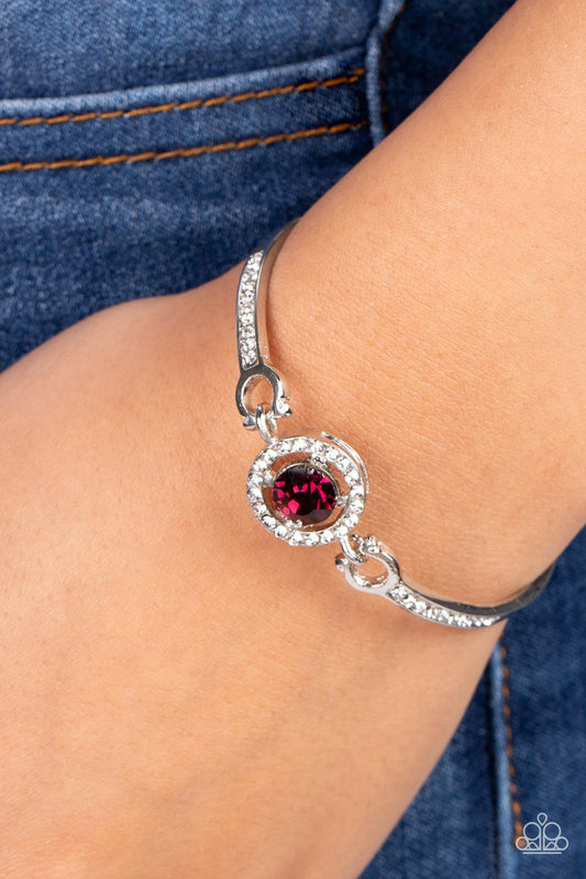 Focused and Fabulous Purple Bracelet - Jewelry by Bretta