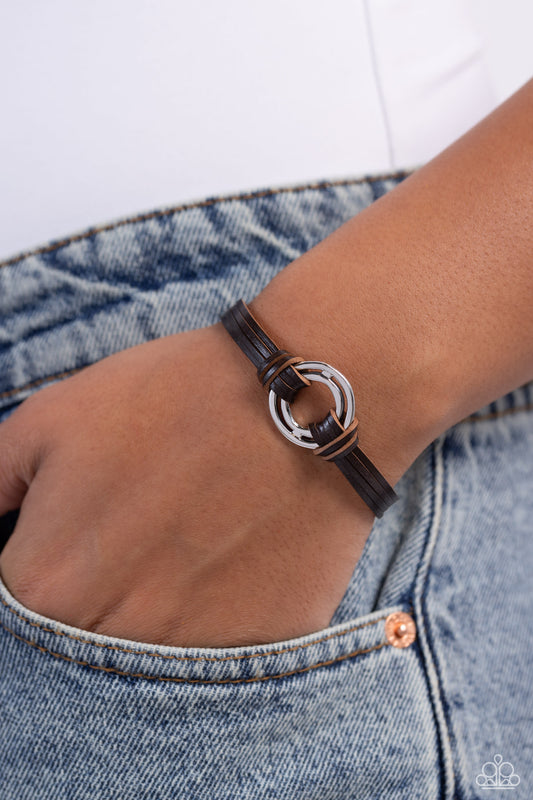 Free Range Fashion Brown Bracelet - Jewelry by Bretta