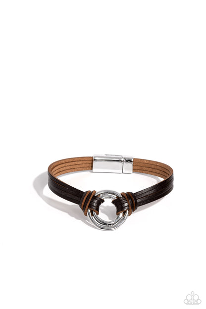 Free Range Fashion Brown Bracelet - Jewelry by Bretta