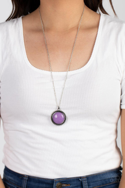 Sonoran Summer Purple Necklace - Jewelry by Bretta