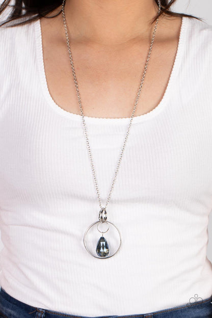 Swinging Shimmer Blue Necklace - Jewelry by Bretta