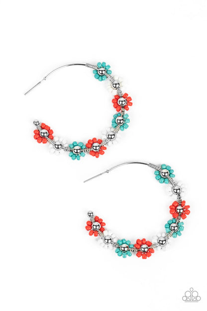 Growth Spurt Red Earrings - Jewelry by Bretta