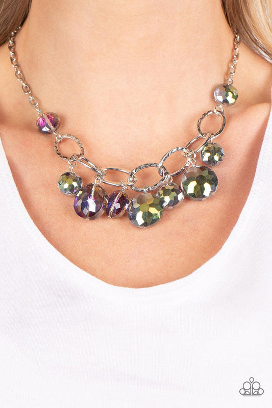 Rhinestone River Multi Necklace - Jewelry by Bretta