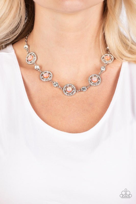 Summer Dream Orange Necklace - Jewelry by Bretta