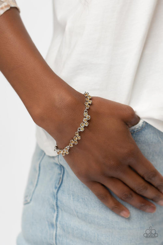 Flatter Yourself Brown Bracelet - Jewelry by Bretta