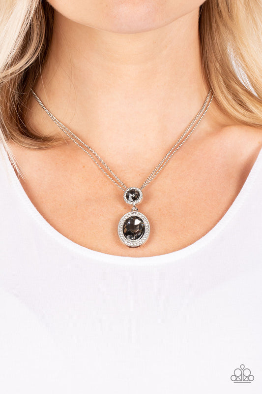 Castle Diamonds Silver Necklace - Jewelry by Bretta