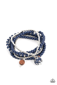 Epic Escapade Blue Bracelet - Jewelry by Bretta