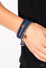 Epic Escapade Blue Bracelet - Jewelry by Bretta