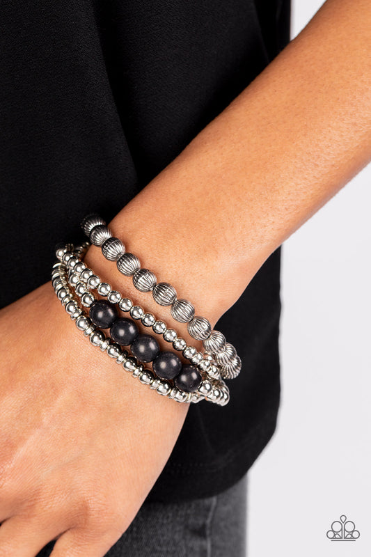 Wildland Wanderer Black Bracelets - Jewelry by Bretta