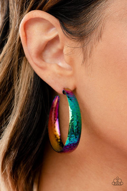 Futuristic Flavor Multi Hoop Earrings - Jewelry by Bretta