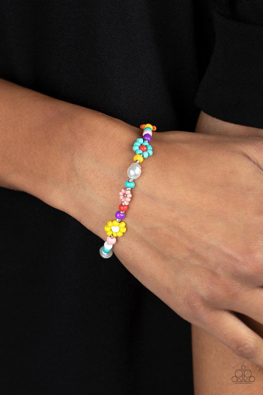 Groovy Gerberas Multi Flower Bracelet - Jewelry by Bretta