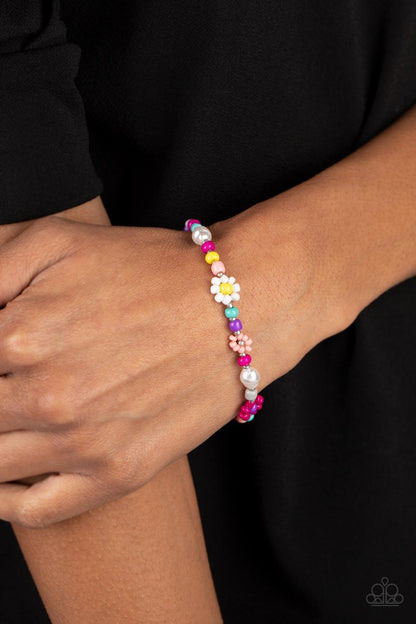 Groovy Gerberas Pink Bracelet - Jewelry by Bretta