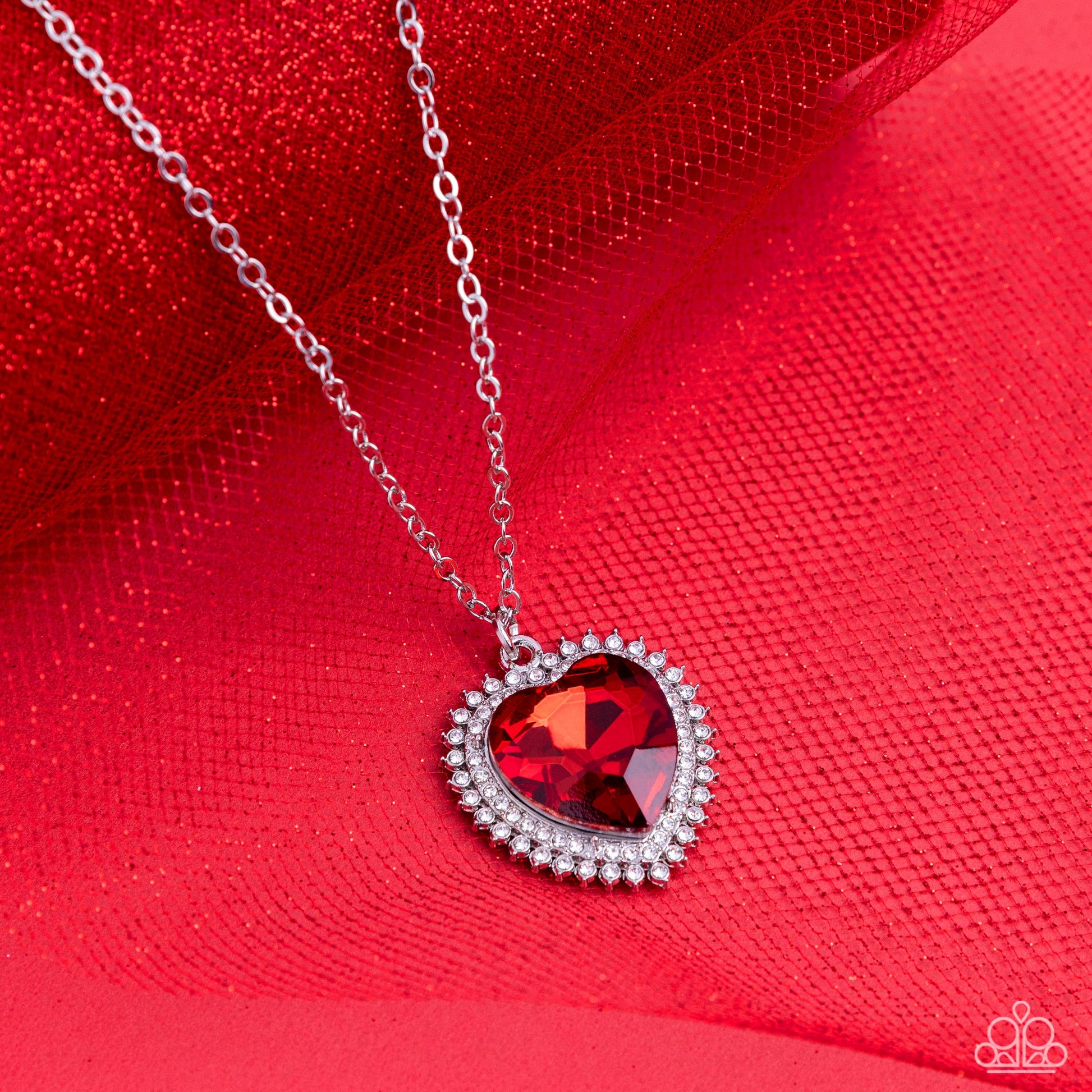 Sweethearts Stroll Red Heart Necklace - Jewelry by Bretta