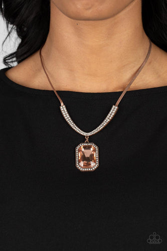 Fit for a DRAMA QUEEN Copper Necklace - Jewelry by Bretta