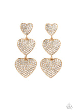 Couples Retreat Gold Earrings - Jewelry by Bretta