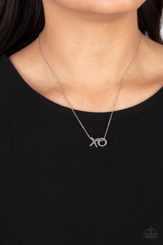 Hugs and Kisses Silver Necklace - Jewelry by Bretta
