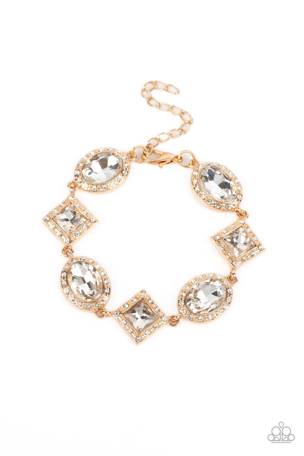 Decade of Dazzle Gold Bracelet - Jewelry by Bretta