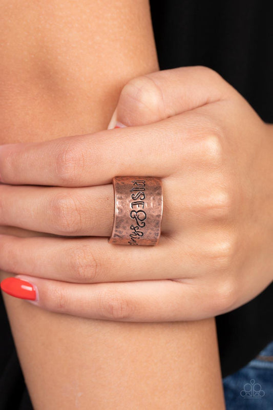 Sunrise Street Copper Ring - Jewelry by Bretta