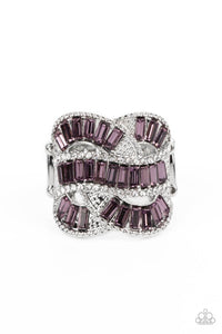 Six-Figure Flex Purple Ring - Jewelry by Bretta