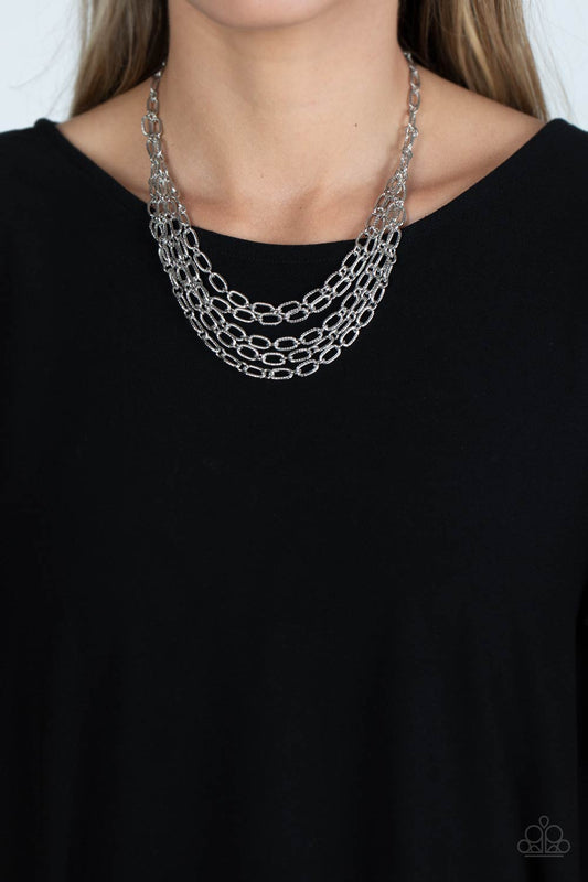 House of CHAIN Silver Necklace - Jewelry by Bretta