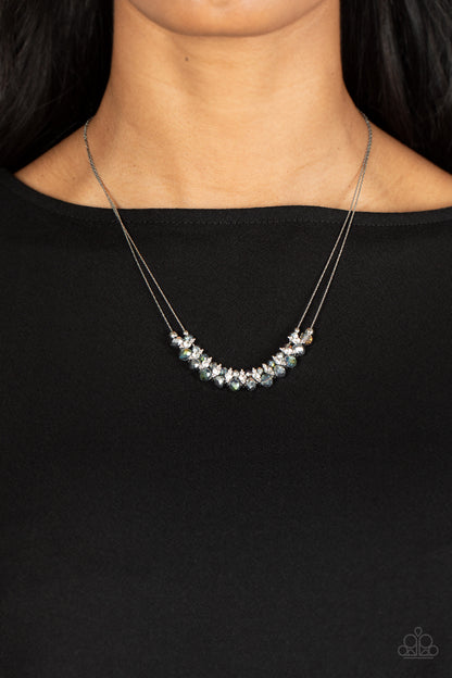 Shimmering High Society Silver Necklace - Jewelry by Bretta