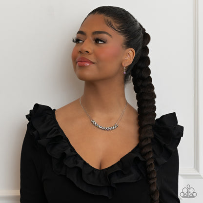 Shimmering High Society Silver Necklace - Jewelry by Bretta