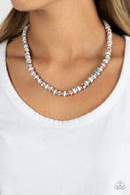 Gobstopper Glamour White Necklace - Jewelry by Bretta
