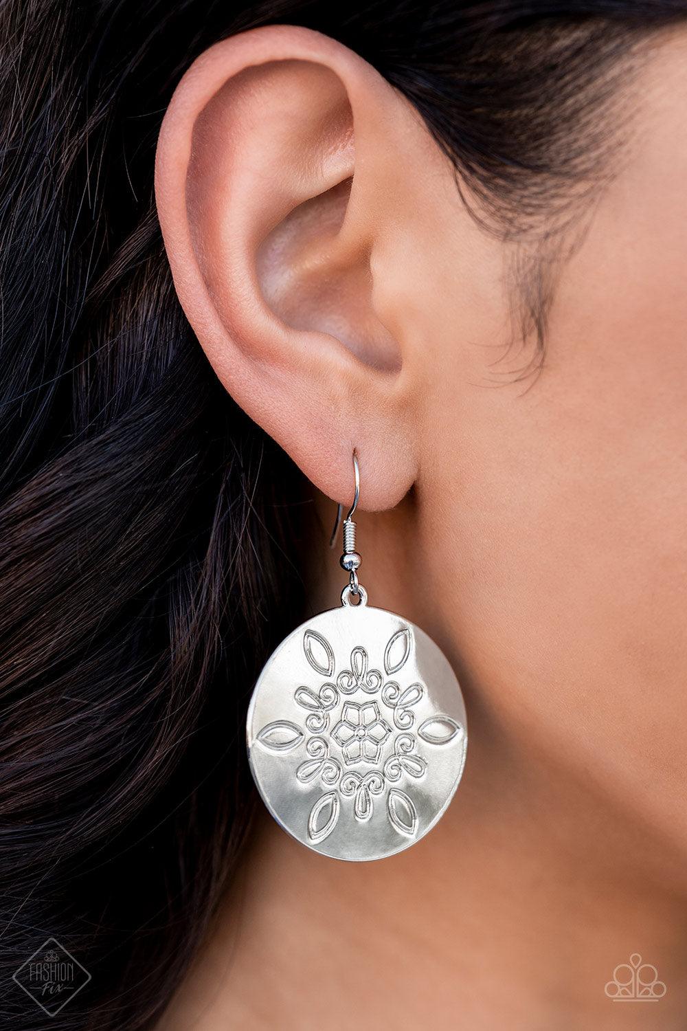  Tidal Taste Silver Earrings - Jewelry by Bretta