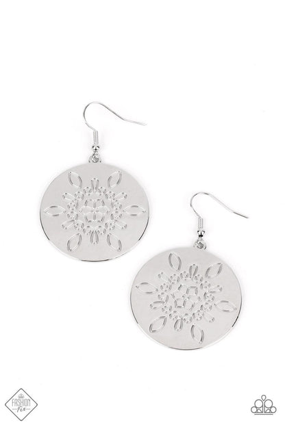  Tidal Taste Silver Earrings - Jewelry by Bretta