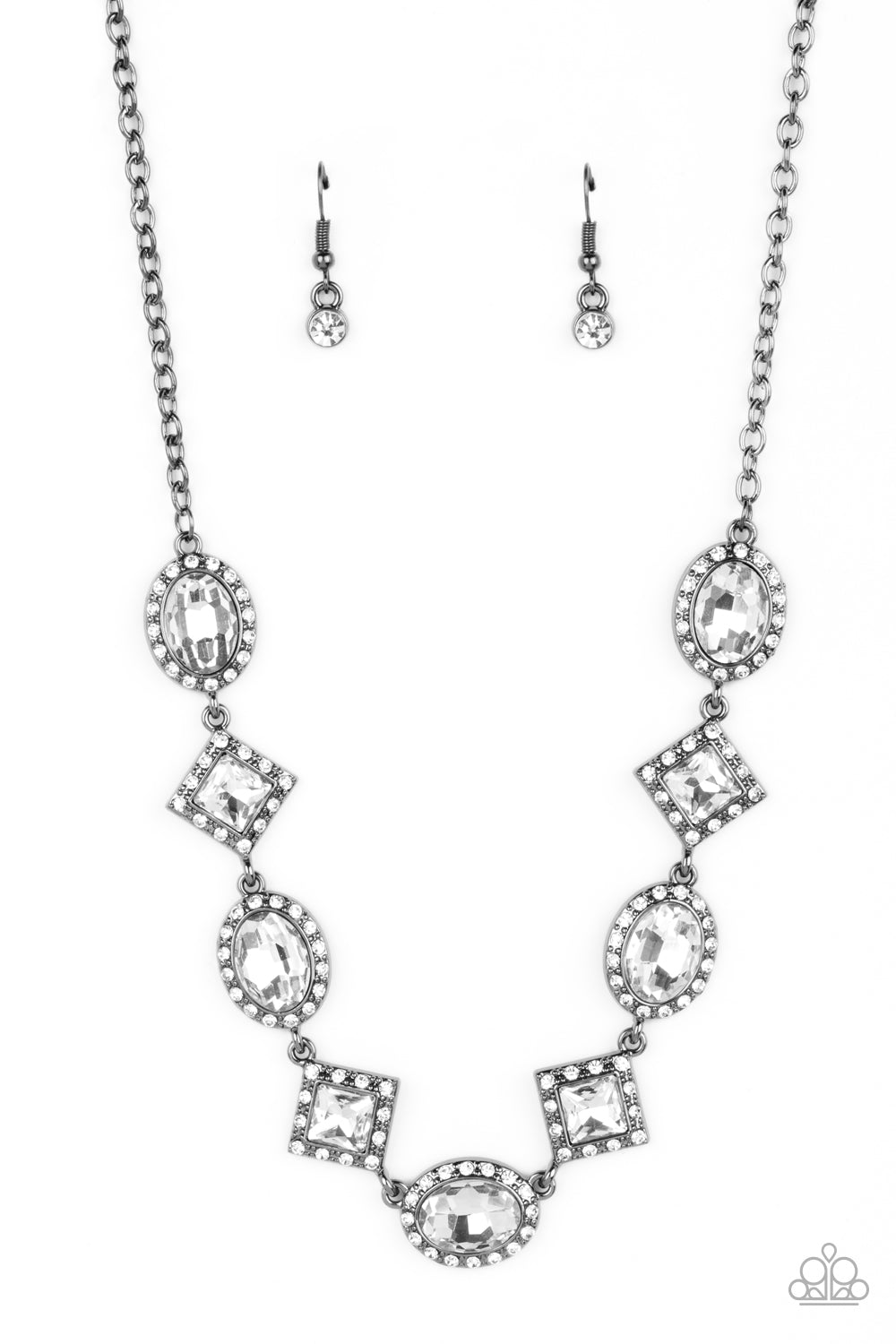 Diamond of the Season Black Necklace - Jewelry by Bretta