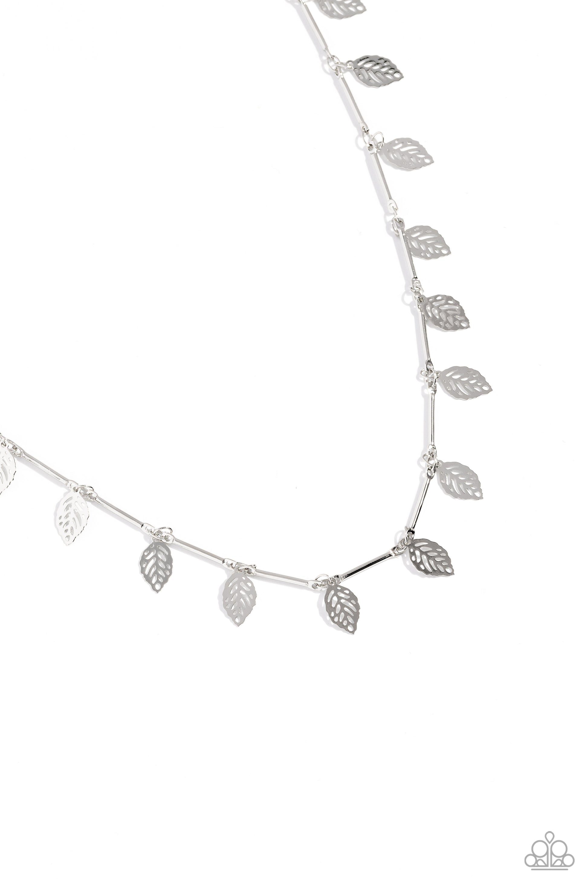 LEAF a Light On Silver Necklace - Jewelry by Bretta