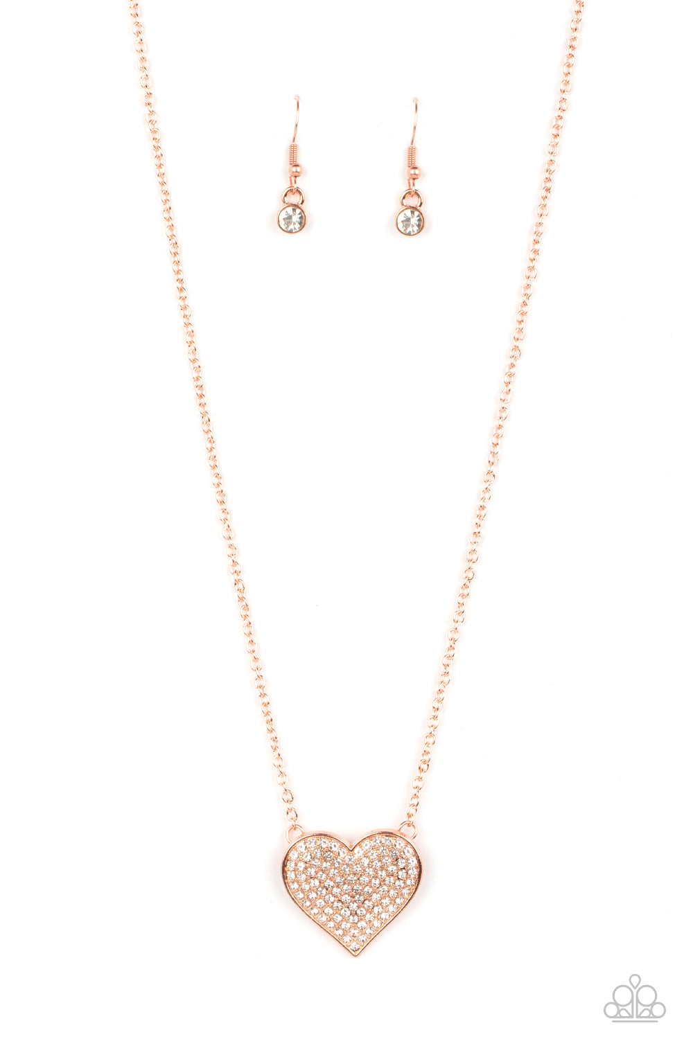 Spellbinding Sweetheart Copper Necklace- Jewelry by Bretta