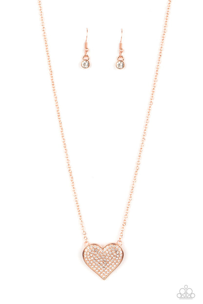 Spellbinding Sweetheart Copper Necklace- Jewelry by Bretta