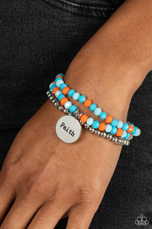 Fashionable Faith Multi Bracelet - Jewelry by Bretta