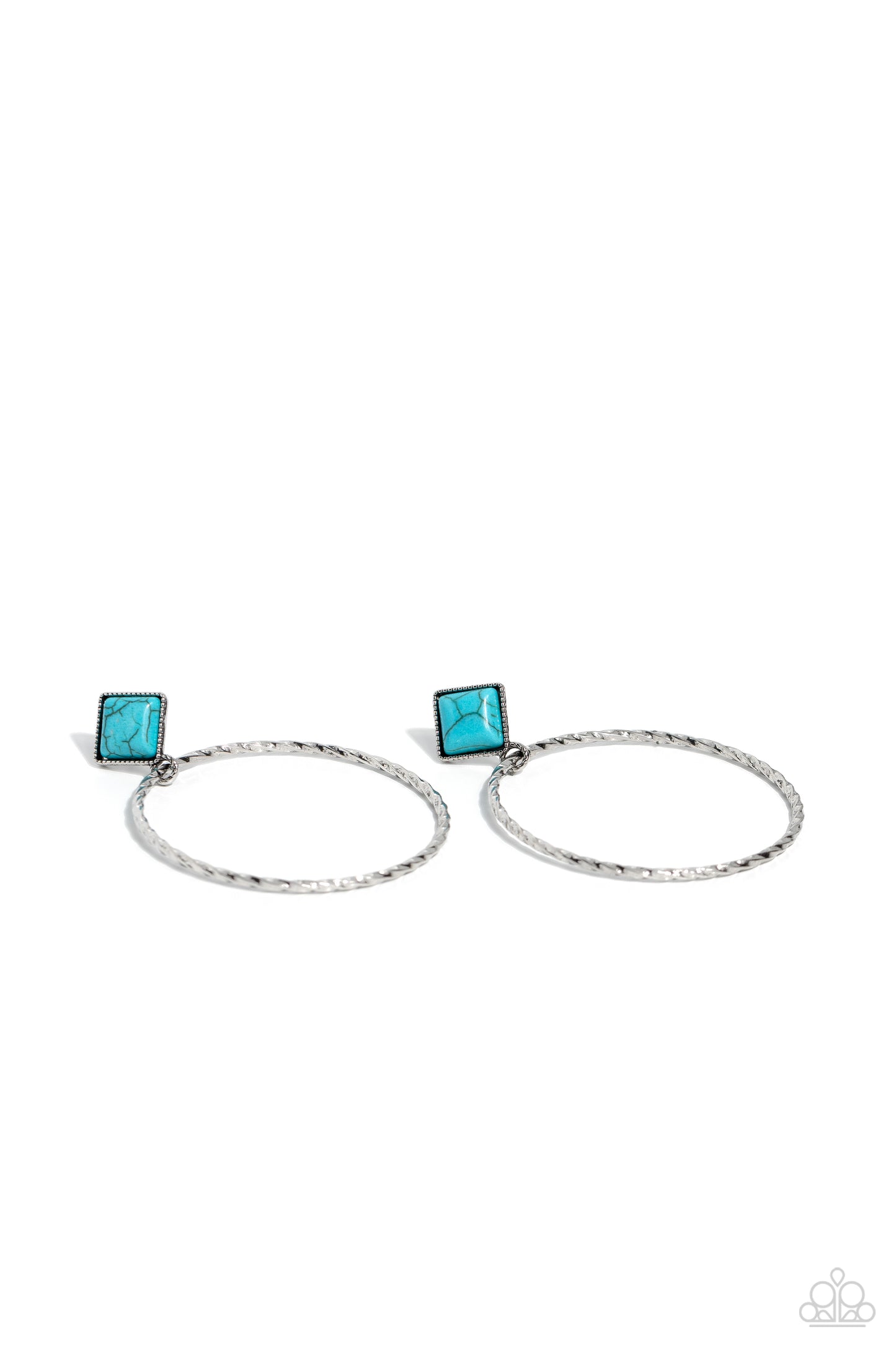 Canyon Circlet Blue Earrings - Jewelry by Bretta
