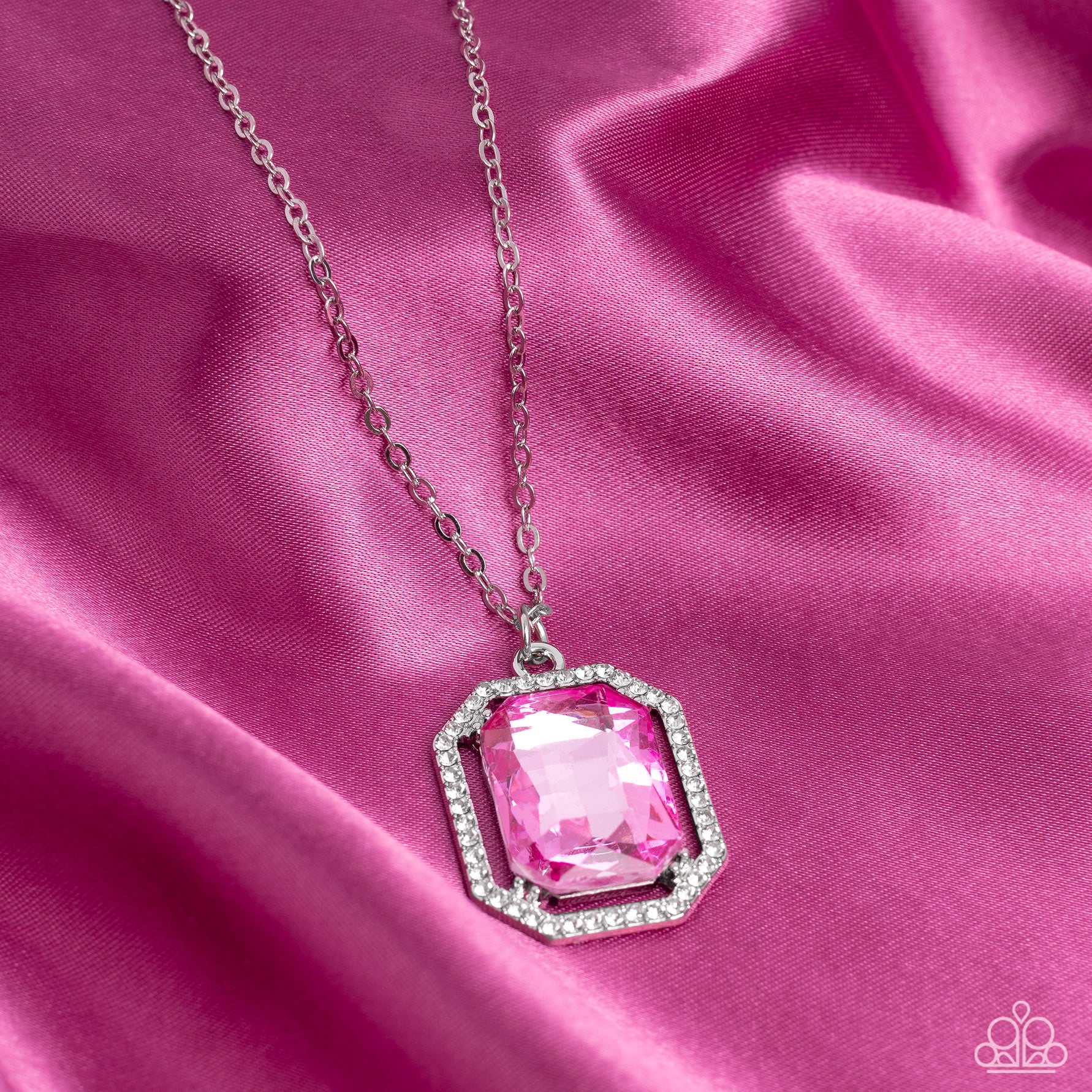 Galloping Gala Pink Necklace  - Jewelry by Bretta