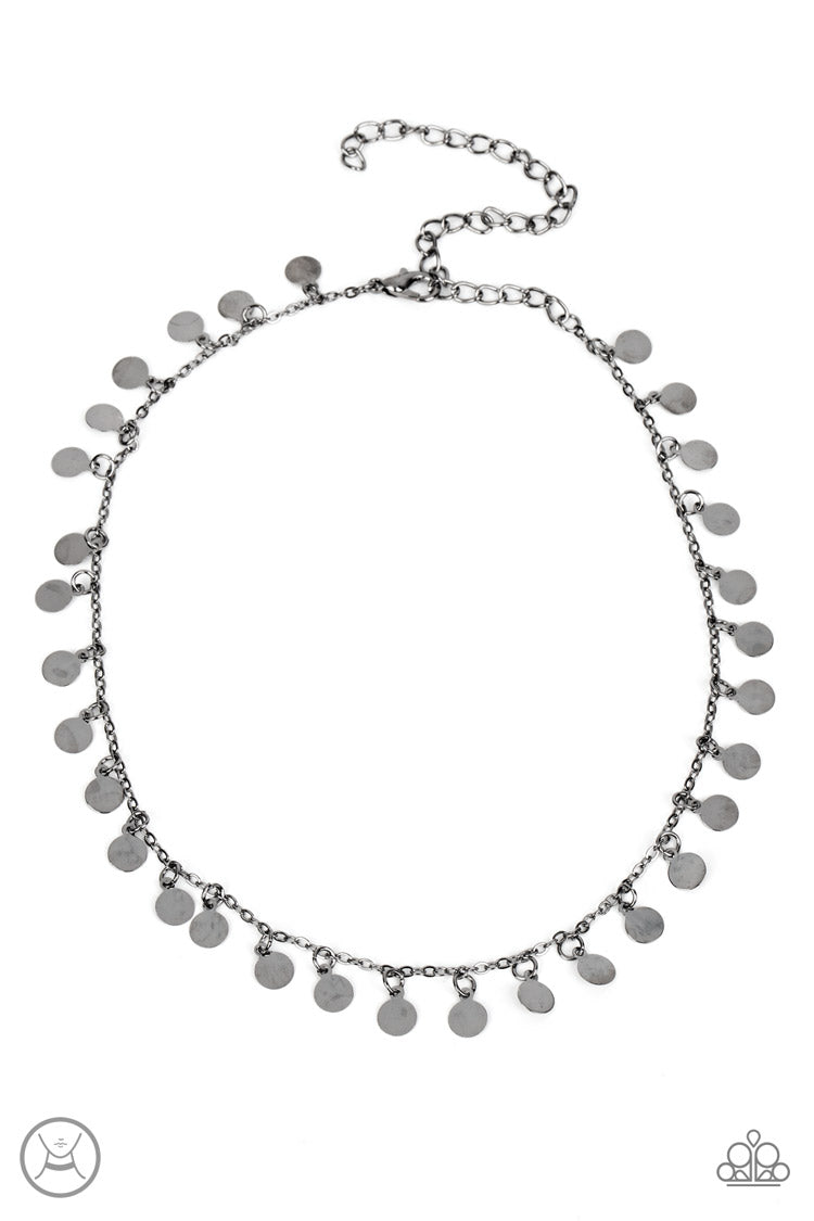 Champagne Catwalk Black Necklace - Jewelry by Bretta