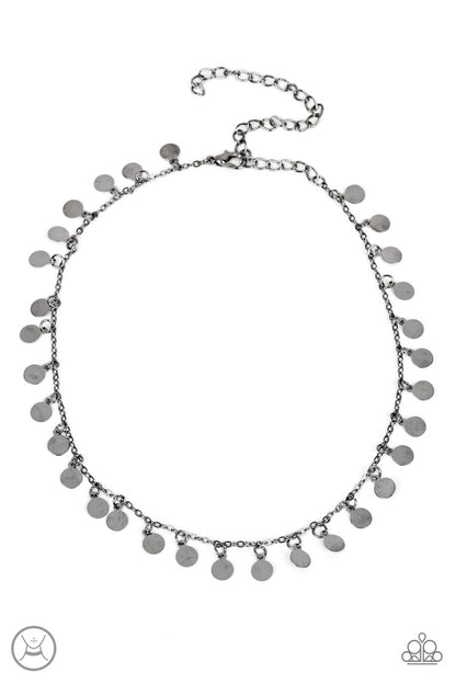Champagne Catwalk Black Necklace - Jewelry by Bretta