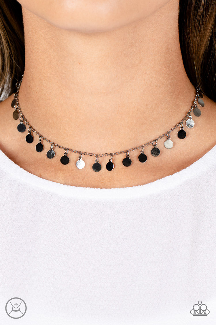Champagne Catwalk Black Necklace - Jewelry by Bretta