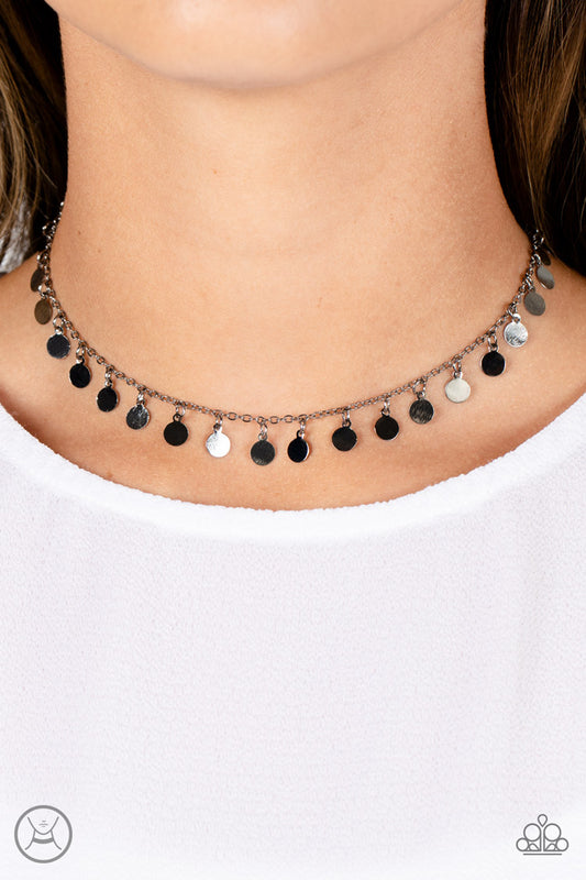 Champagne Catwalk Black Necklace - Jewelry by Bretta