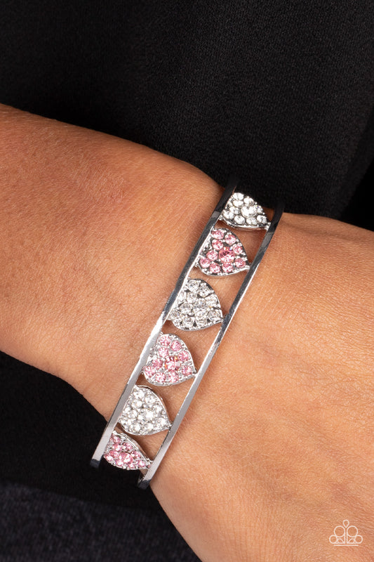 Decadent Devotion Pink Bracelet - Jewelry by Bretta