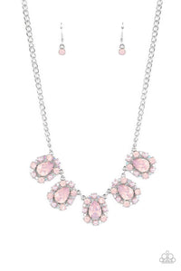 Pearly Pond Pink Necklace - Jewelry by Bretta