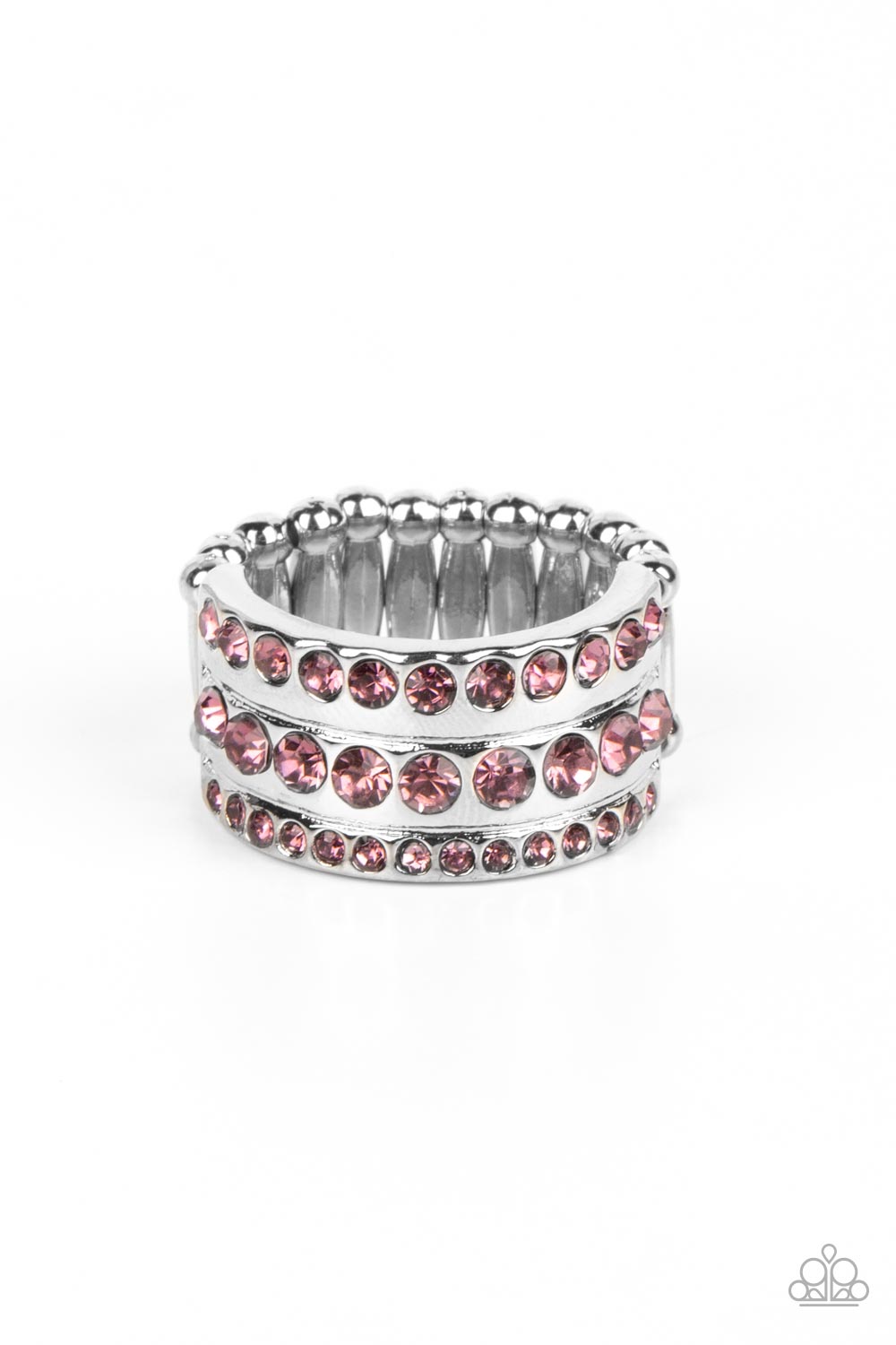 Privileged Poise Purple Ring - Jewelry by Bretta